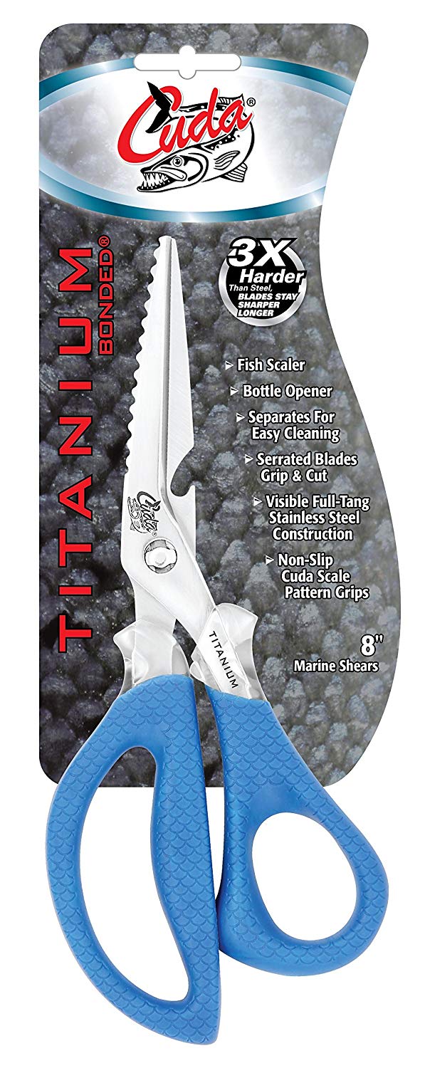 Cuda Brand 8'' fishing Shears fishing shears